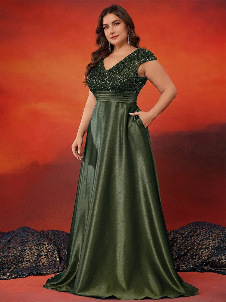 Vestido de Noite Luxo
