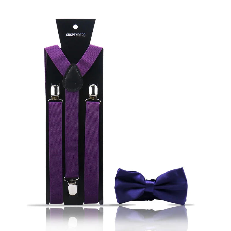 Elegante Moda Masculina Adulto Suspensórios
