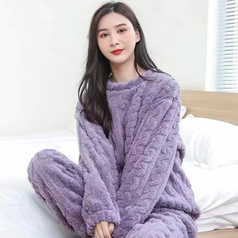 Pijama de flanela quente