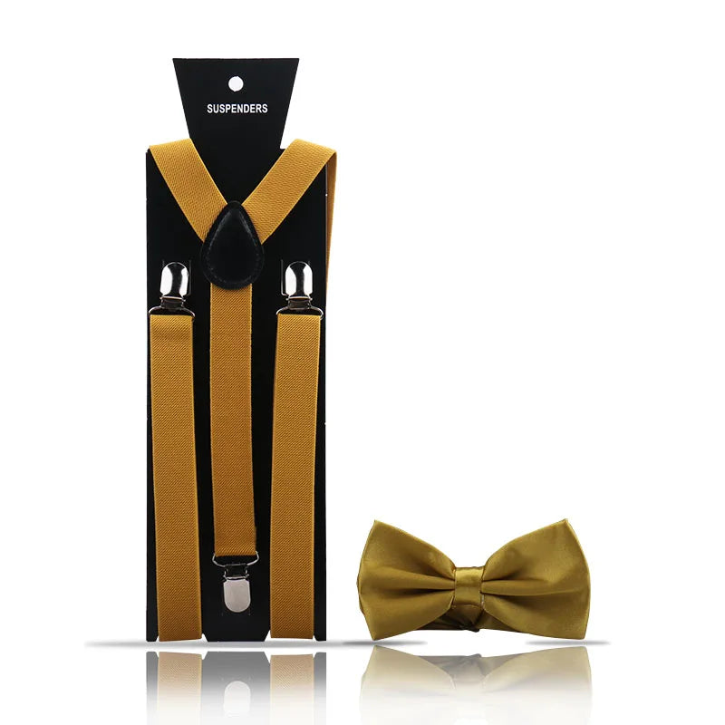 Elegante Moda Masculina Adulto Suspensórios