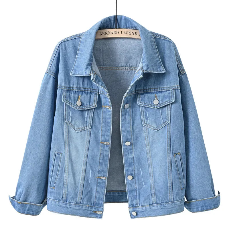 Jaqueta jeans feminina