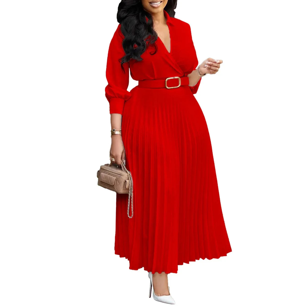 Vestido Plissado