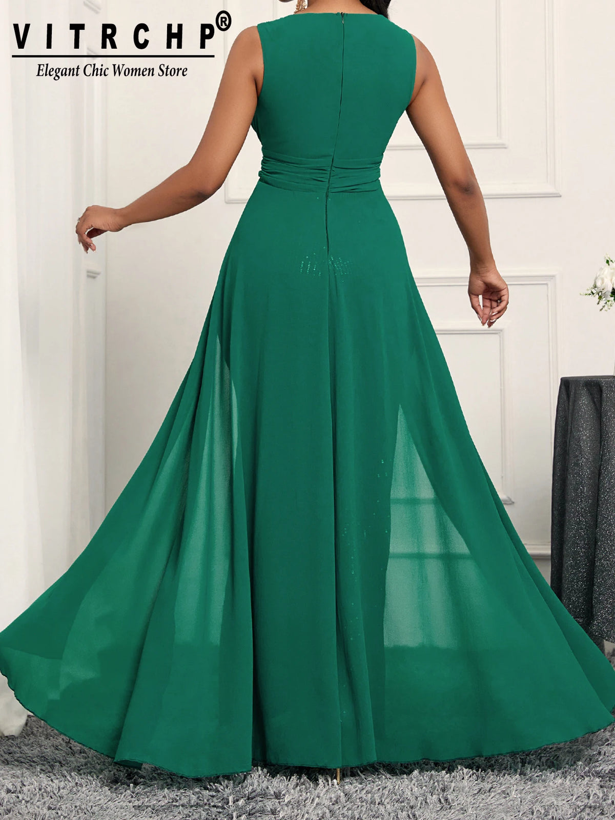Vestido de Noite Luxo