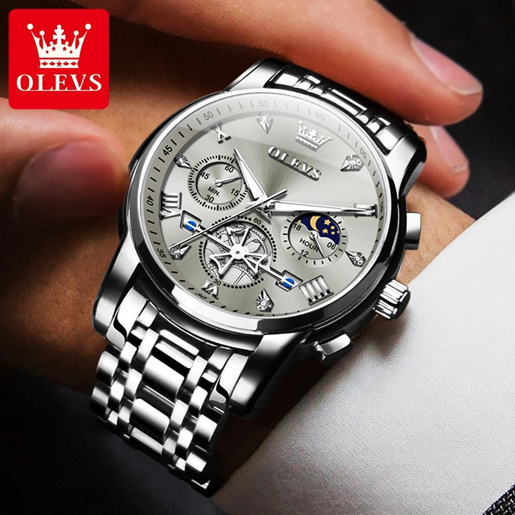 OLEVS Men's Watches Classic Multifunctional