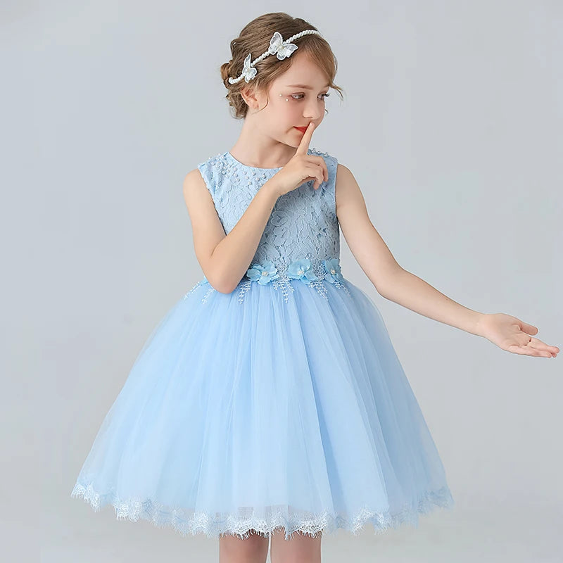 Vestido de princesa infantil