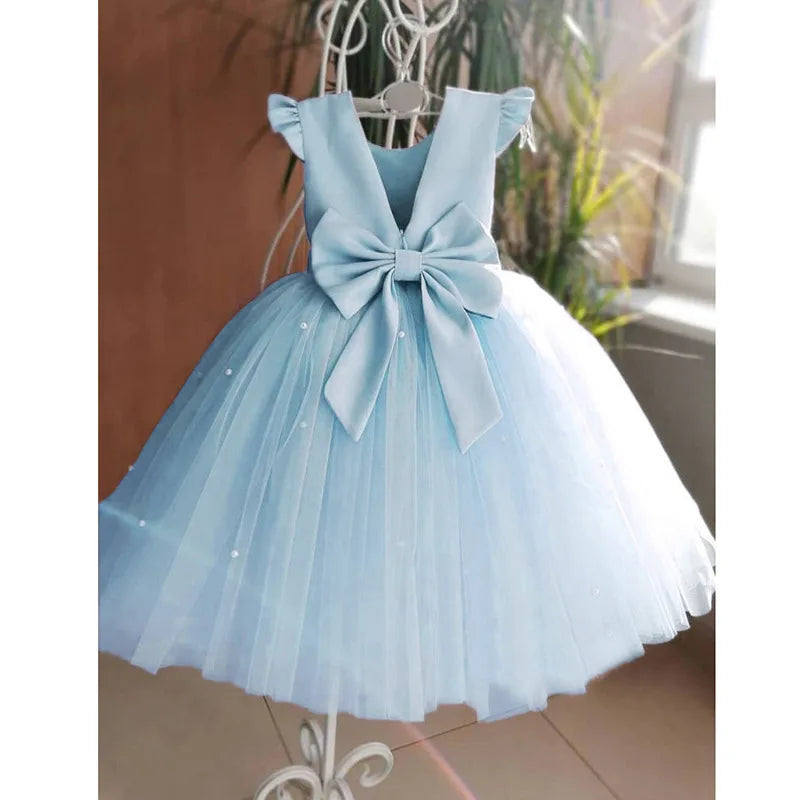 Vestido de princesa para meninas de 2 a 10 anos