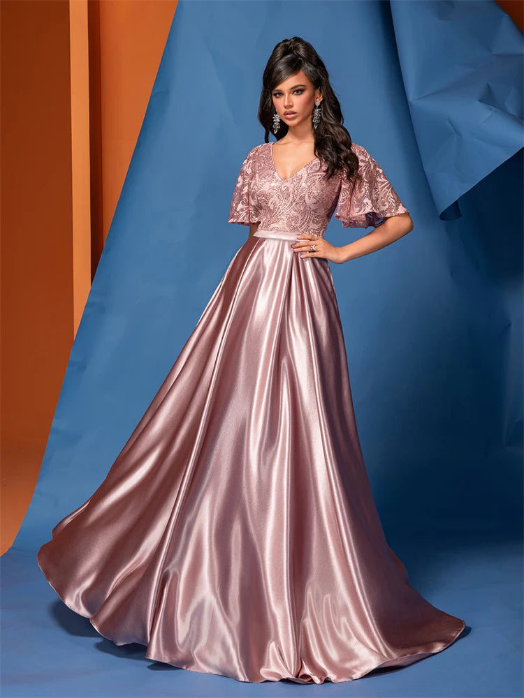 Vestido de Noite Luxo