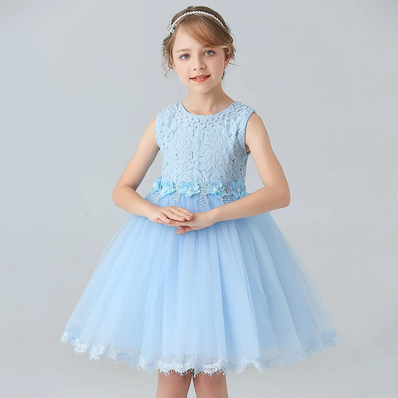Vestido de princesa infantil