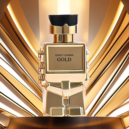 30ML -  Robot Perfume for Men, Gold