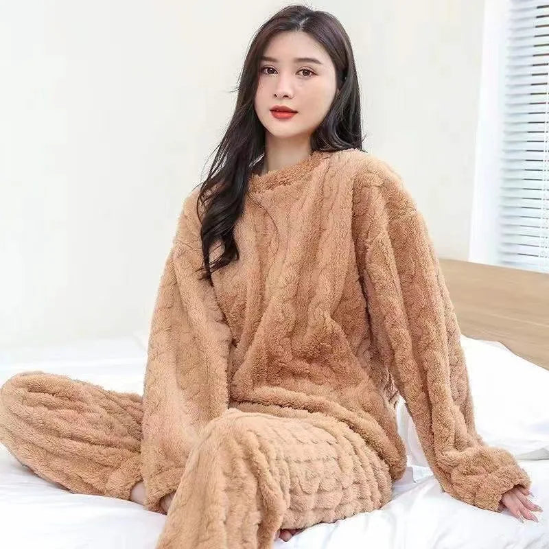 Pijama de flanela quente