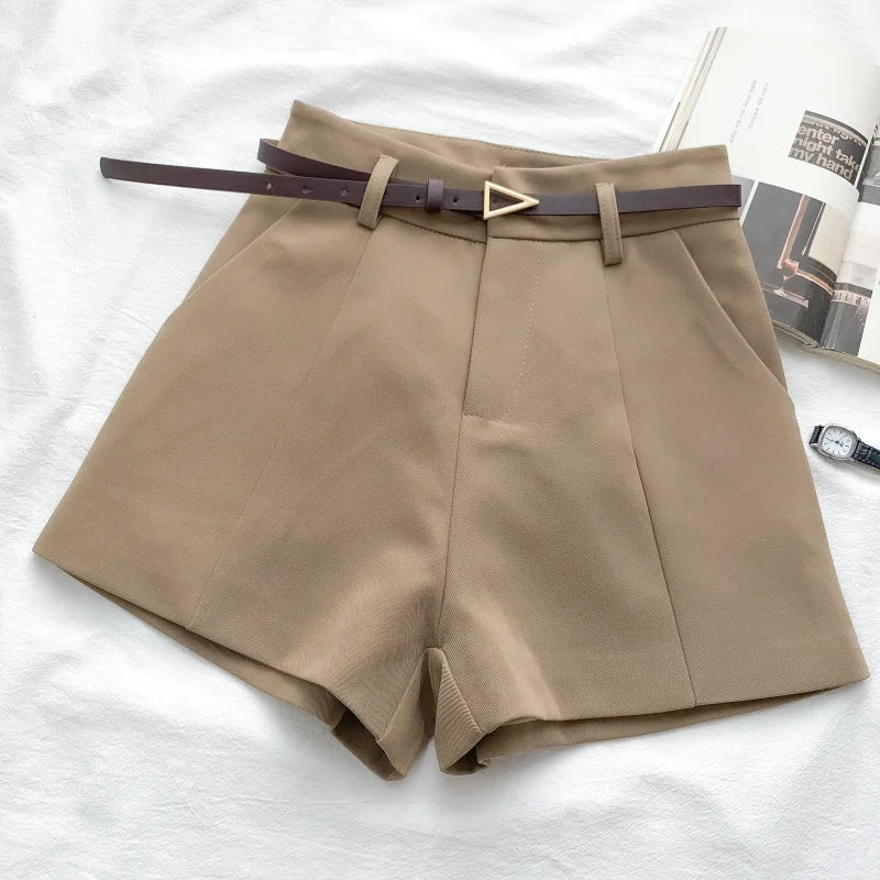 Shorts Com Cinto Vintage