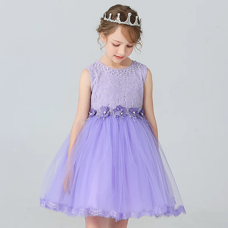 Vestido de princesa infantil