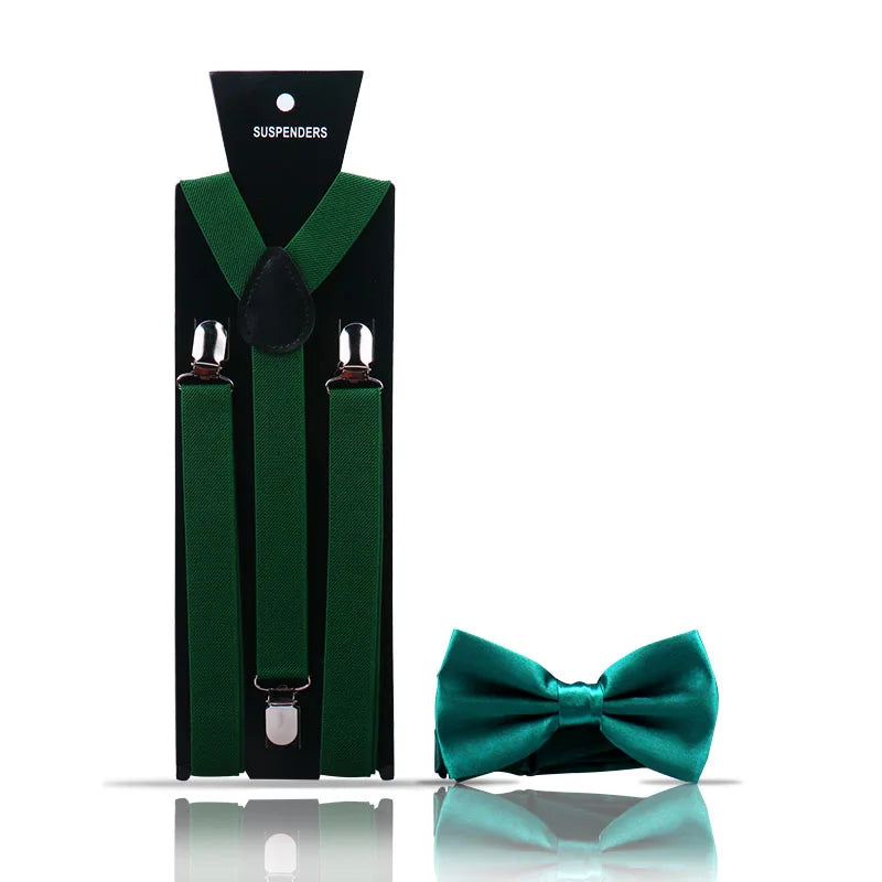 Elegante Moda Masculina Adulto Suspensórios