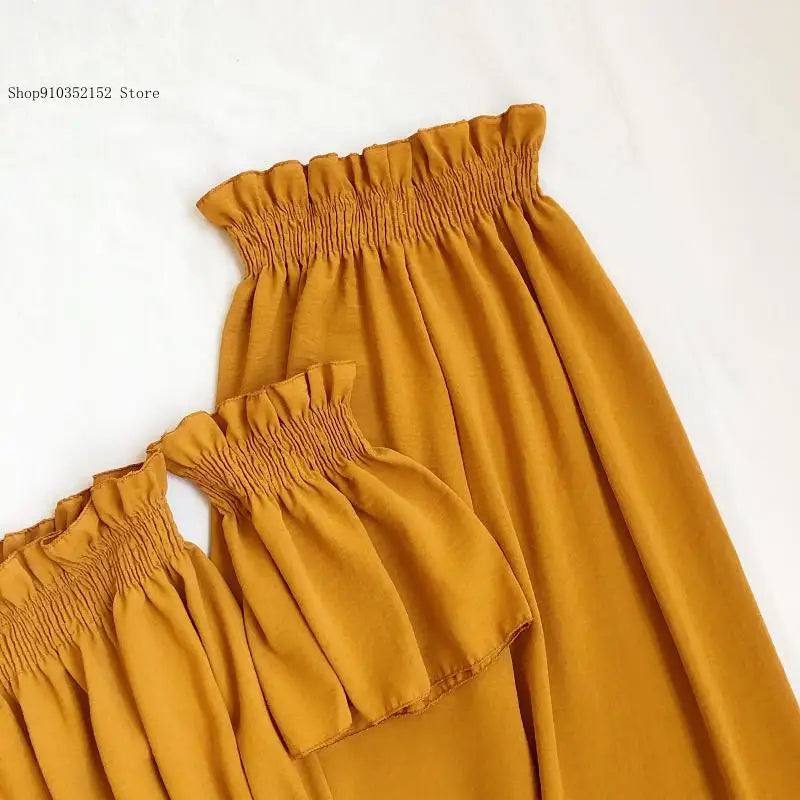 Conjunto Feminino de Verão | Blusa Casual Ombro a Ombro