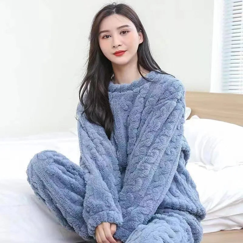 Pijama de flanela quente
